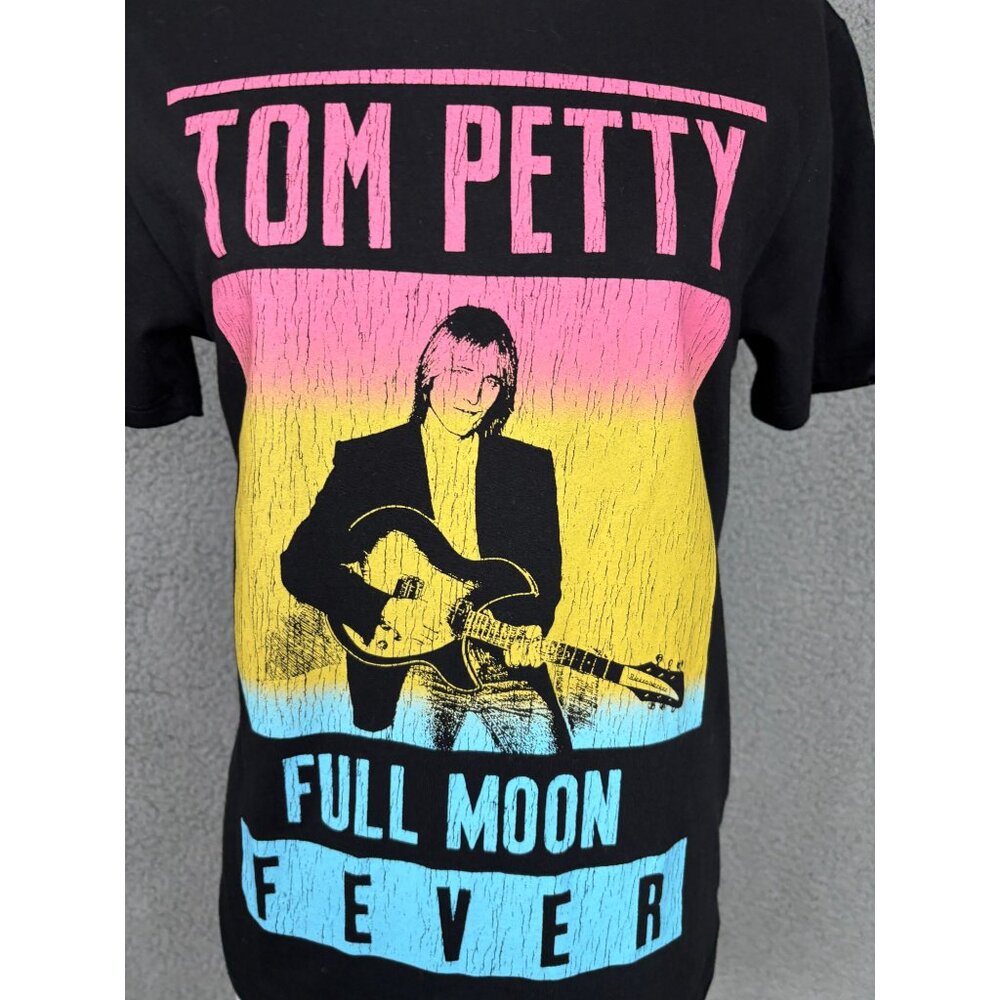 Tom Petty Full Moon Fever Graphic Tee Multicolor Black Size XS New With Tag's - Picture 2 of 8